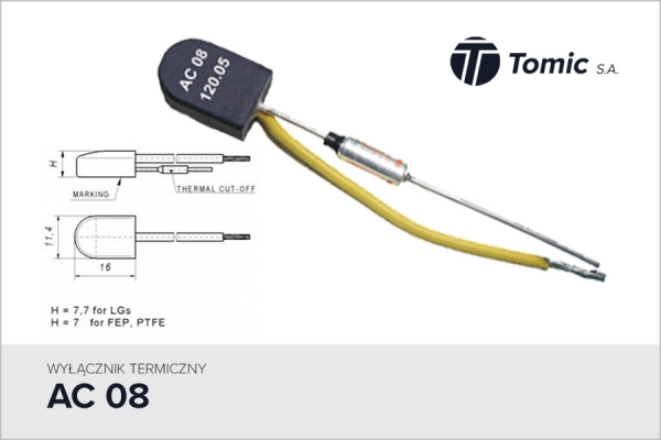 Wyłącznik termiczny AC 08