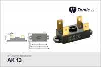 Wyłącznik termiczny dwutorowy AK 13