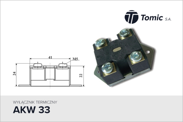 Wyłącznik termiczny AKW 33