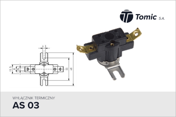 Wyłącznik termiczny AS 03