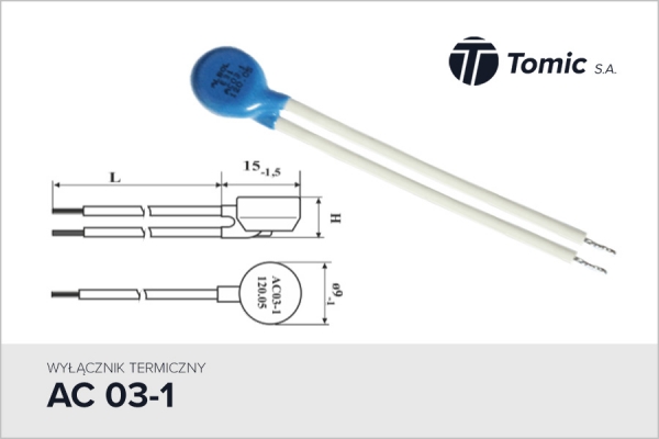 Wyłącznik termiczny AC 03-1